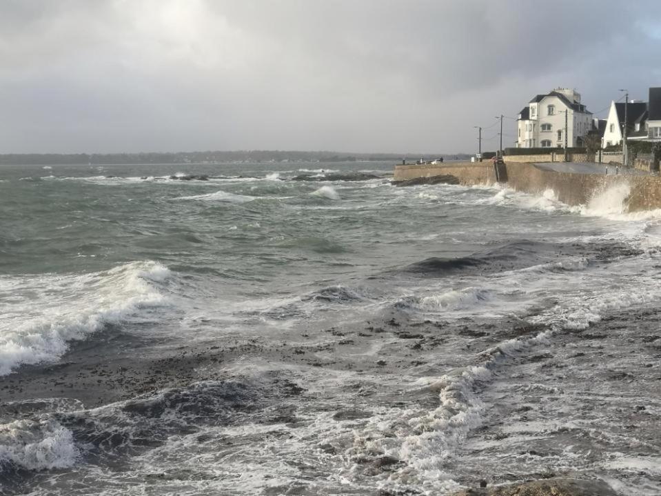 Splendide Vue Face A La Mer Avec Garage Concarneau Exterior foto